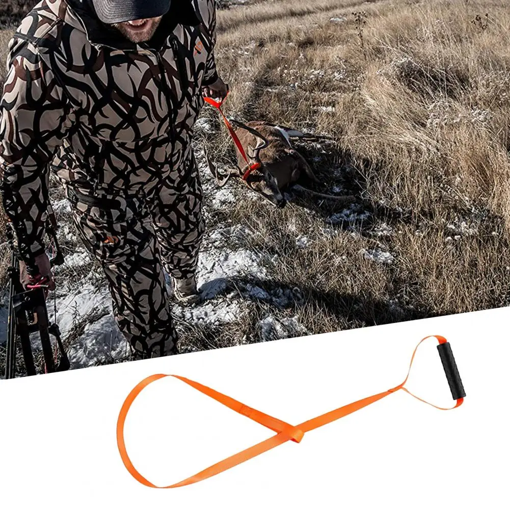 

Sturdy Antler Drag Strap Long Deer Drag String Break Resistant Weather Resistant Antler Drag Strap Drag Deer