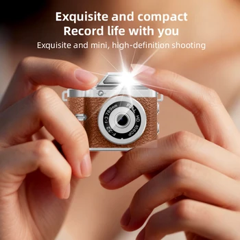 Fotocamera Digitale Tascabile Retrò FHD 2026, Compatta con Flash CCD e Supporto Magnetico, Regalo da Viaggio per Bambini
