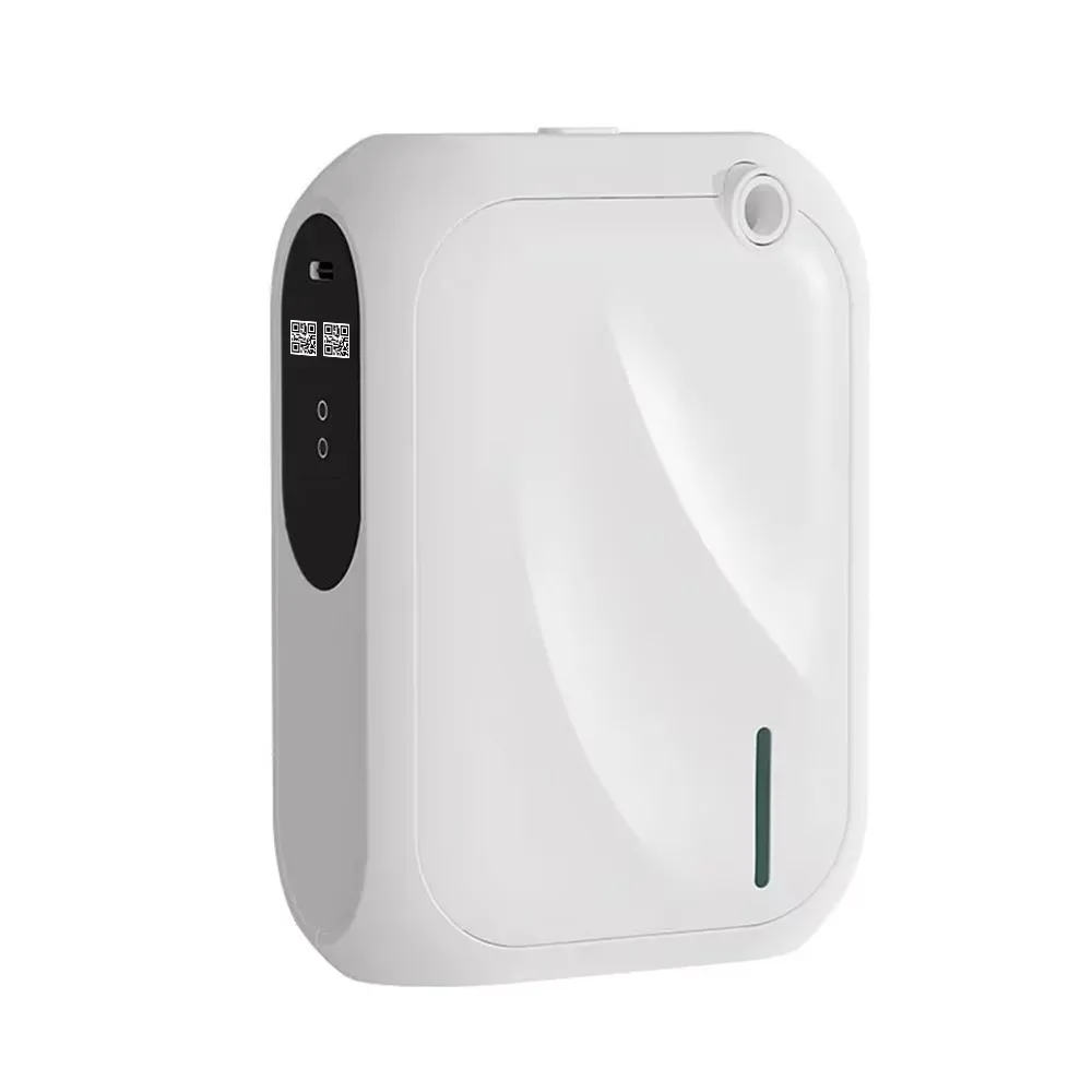 Diffusore di aromi per hotel con copertura di 200m³, diffusore di oli essenziali da parete per fragranze domestiche con controllo tramite APP Bluetooth