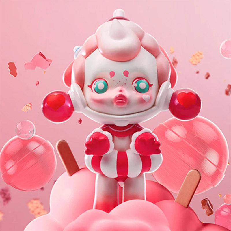 thumbnail image 1 of POP MART Skullpanda Candy Monster Town Caja ciega aleatoria de juguetes Figuras de acción de anime Kawaii Caixa Caja misteriosa Muñecas Regalo para niñas, 1 of 5