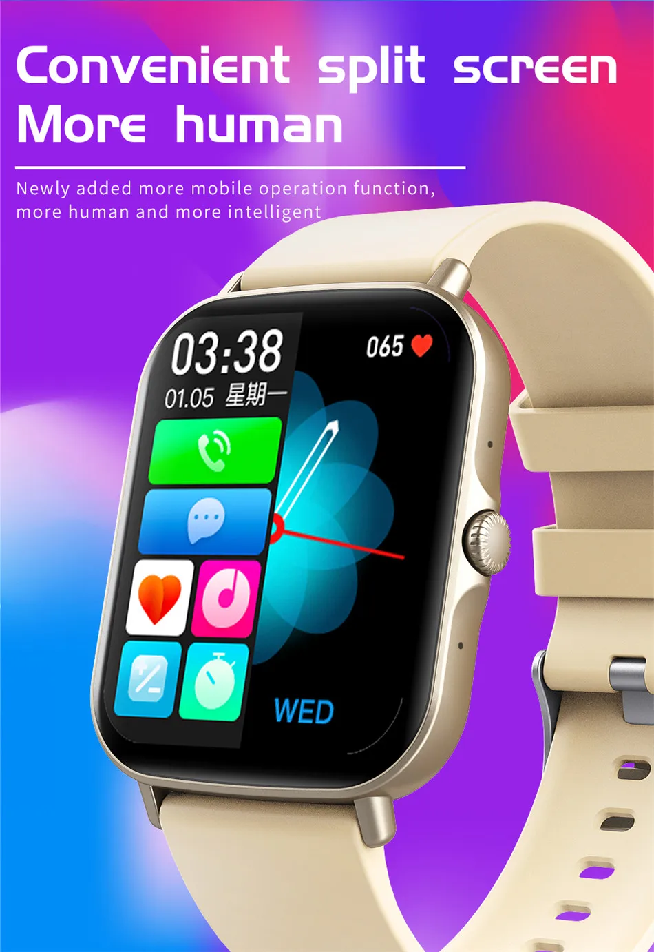 LIGE Bluetooth Call men Smart Watch Men Sports Fitness Tracker Music Smartwatch women Smartwatch Blood Pressure Heart Rate watch