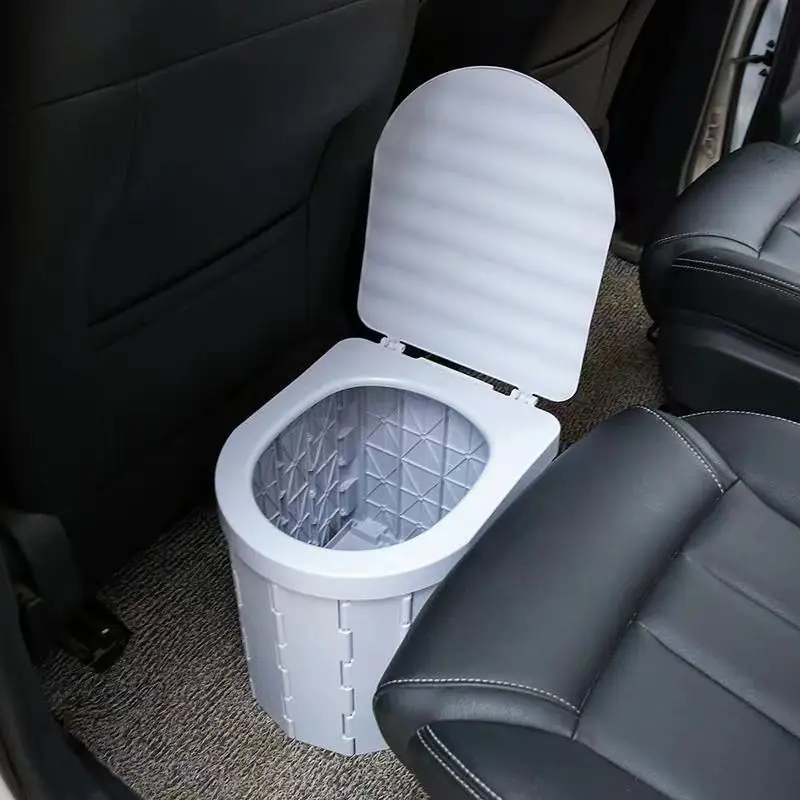 

Portable Folding Toilet for Outdoor Travel, Camping Toilet, Deodorization, No Need to Find A Toilet, Emergency