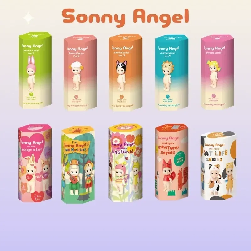 

Sonny Angel глухая коробка все-Базовая Серия животных мультяшная таинственная коробка компьютерный Декор анимационный персонаж кукла игрушка милая сюрприз