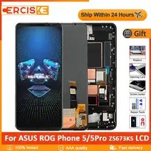 

6.78" Original For Asus ROG Phone 5 ZS673KS LCD Amoled Display Touch Screen Digitizer Assembly For Asus ZS673KS I005DA LCD