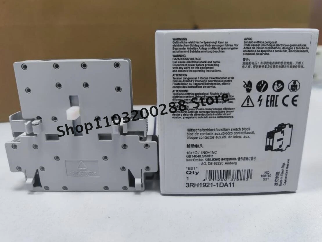 1PCS 3RH1921-1DA113RH1921-1DA11 In Box Brand Original New 3RH19211DA11 3RH1921-1DA11 PLC Module