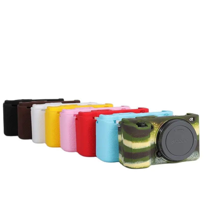 Silicone Armor Skin Camera Case Body Cover Protector