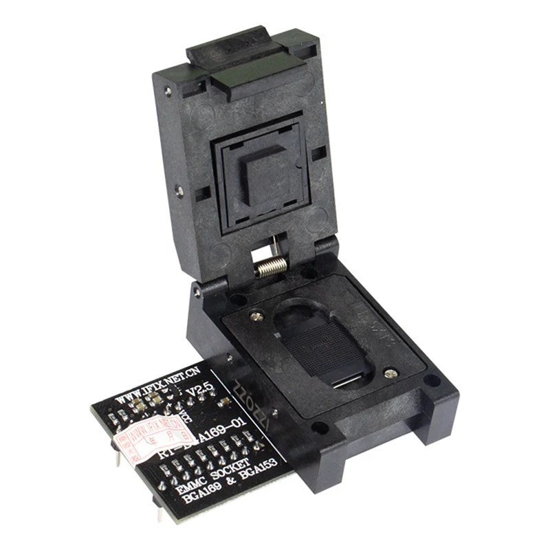 RT-BGA169-01 BGA169 / BGA153 EMMC 어댑터 V2.5, RT809H 프로그래머용 BGA 바운딩 박스 4 개 포함