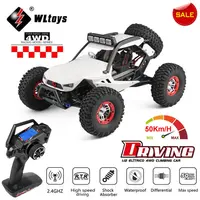 WLtoys WL 12429 1:12 4WD RC Racing Car High Speed Off-Road Remote Control Alloy Crawler Truck LED Light Buggy Toy Kids Gift RTF 1