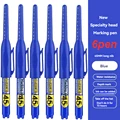 6pcs blue pen