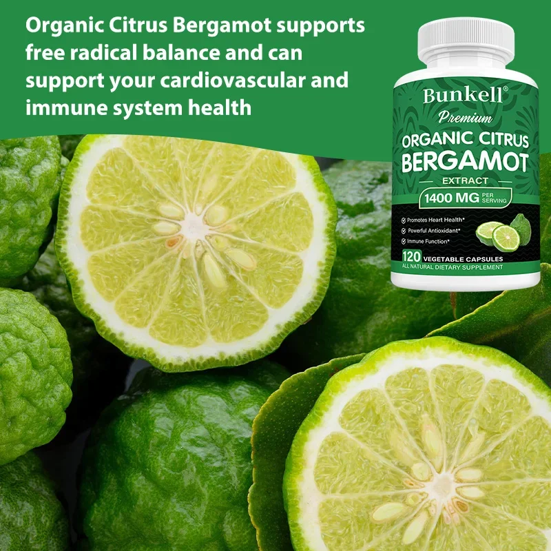 Citrus Bergamot-1400 Mg-Premium Citrus Bergamot Extract Supports Healthy Triglyceride Levels, Antioxidant