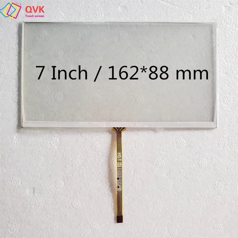 7-дюймовый 162*88 мм 4Pin для JVC KW-AVX800 автомобильный DVD PLC резистивный сенсорный экран панель дигитайзер стекло совместимый датчик 162X88
