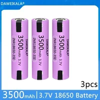 Batterie aste à décharge haute puissance, 35E, 2023, 18650 mAh, courant élevé 20A, bricolage, dégrad, nouveau, 3500 3