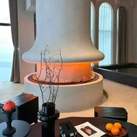 Умный дом 3D камин, водяной паровой увлажнитель, светодиодный декоративный пламя, ТВ-стена, звук дров, растрескивание парового электрического камина