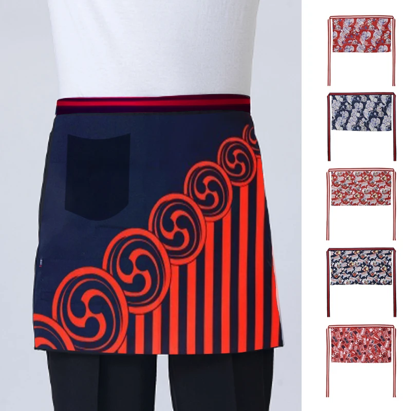 24 Styles Sushi Chef Apron Japanese Restaurant Catering Cooking Kitchen Apron Men Women Izakaya Teppanyaki Waiter Workwear
