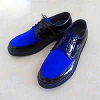 COOL DANCE Authentic Poppin Locking Shoe Funky Street Dance Red Blue Black Leather Shoes European Trend Hip Hop Popping Shoes 1