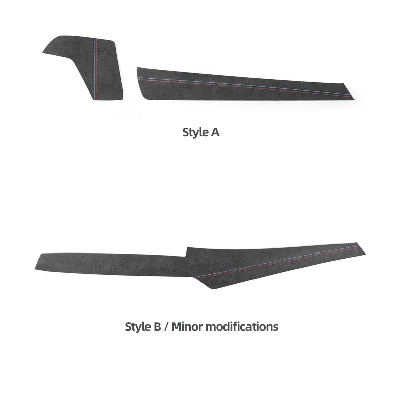 Alcantara Wrap Dashboard Cover Instrument Panel Trim Sticker Interior Accessory For BMW G20 G23 G28 G42 i3 i4 3 4 series car interior trim,dashboard lamp switch cover