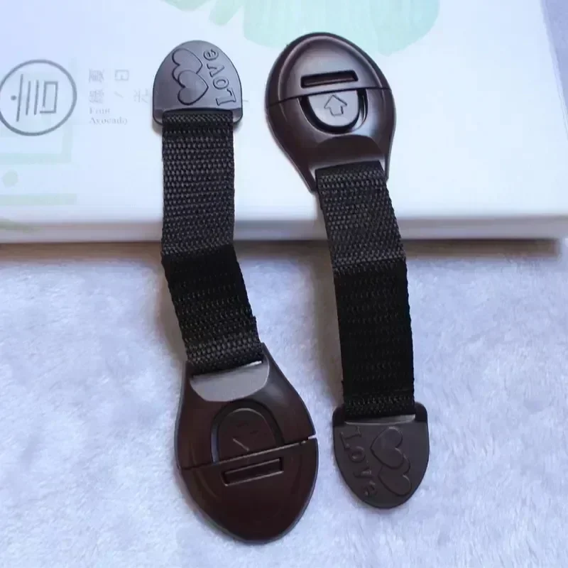 Cabinet Lock Child Lock Safety Lock Refrigerator Lock Refrigerator Door Lock Child Safety Protection Lock Cabinet Door Drawers Refrigerator Toilet Lock Baby Security Protector Protection Nylon Safety
