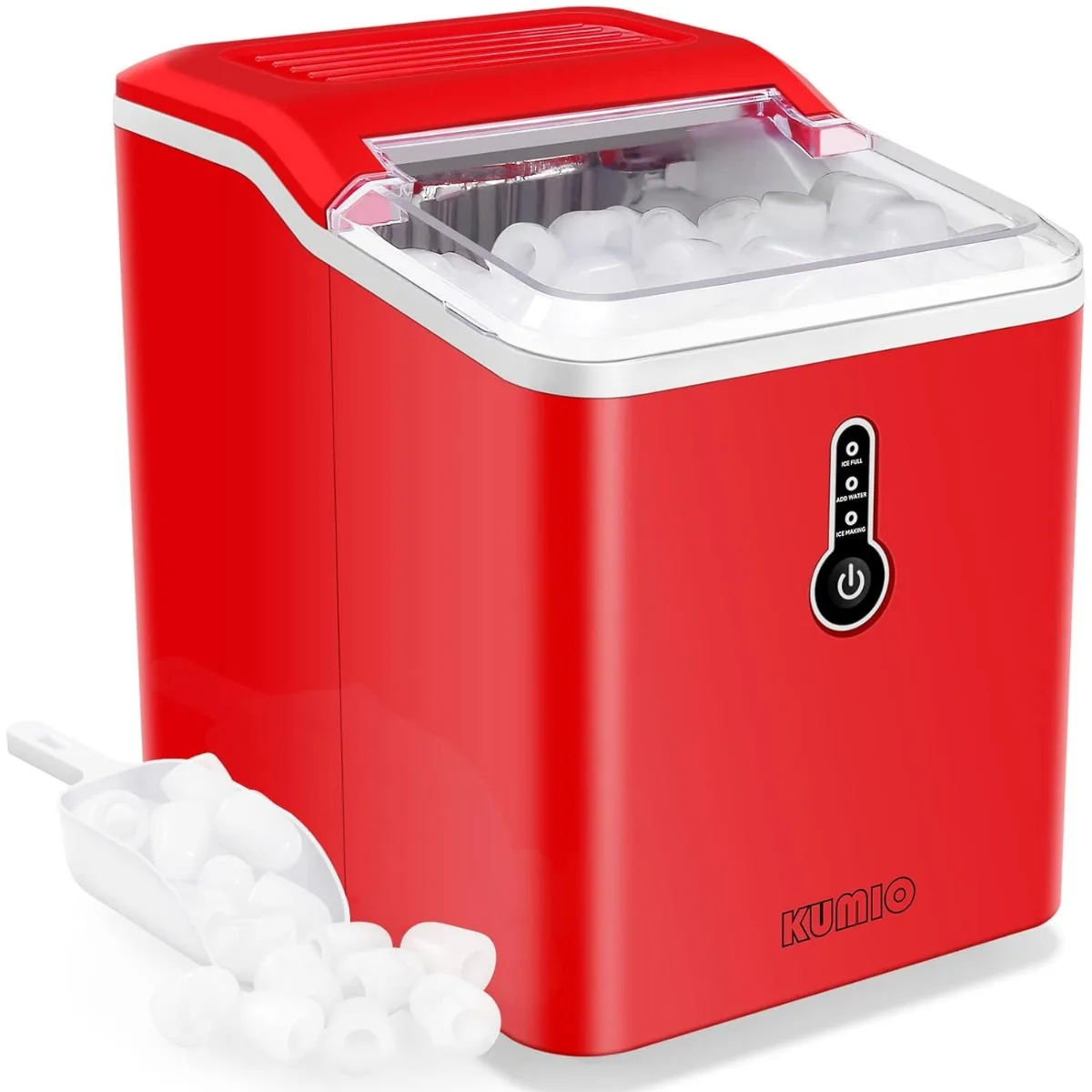 Ice Makers Countertop 26.5 Lbs/24H 9 Bullet Ice Ready in 6-9 Mins Compact Portable Maker USA