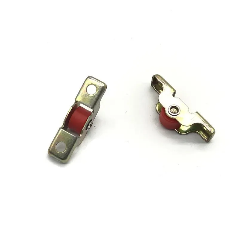 20 Pcs/lot Stainless Steel Sliding Door Wheels Rollers Mute Window Sliding Door Bearing Rollers Window Pulley Furniture Hardware
