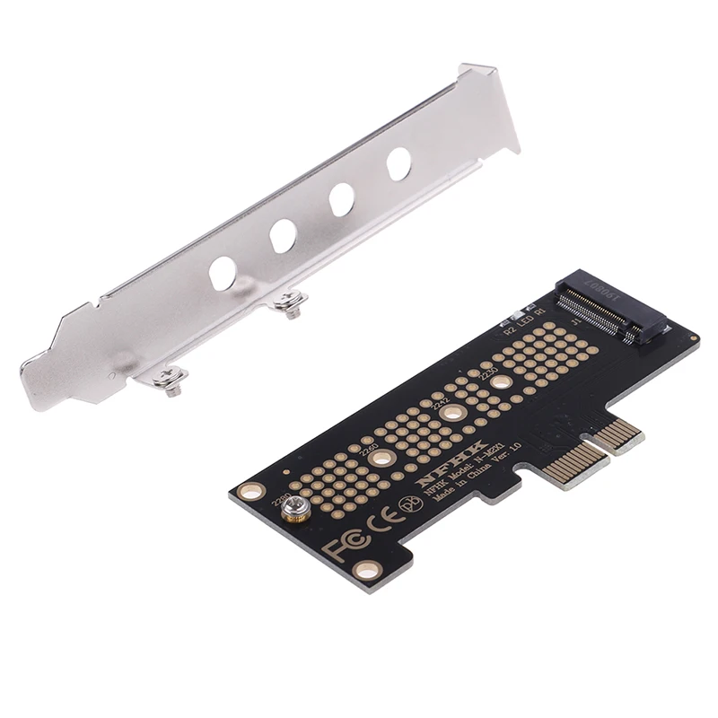

Адаптер платы преобразователя NVMe PCIe x4 x2 M.2 NGFF SSD в PCIe x1 PCIe x1