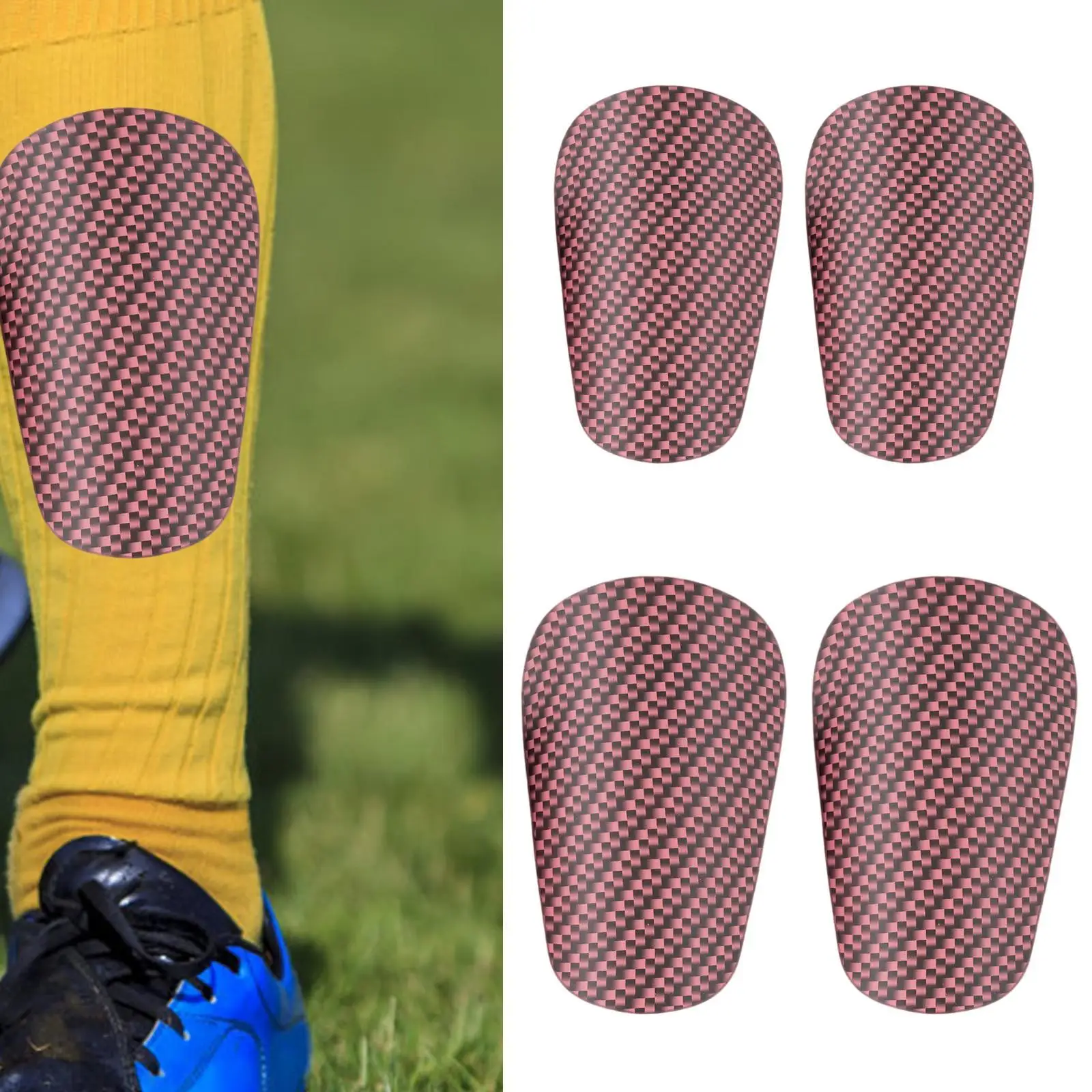 2Pcs Mini Soccer Shin Guards Outdoor Accessories Small Sports Comfortable Protective Equipment Football Training Guards for Kids