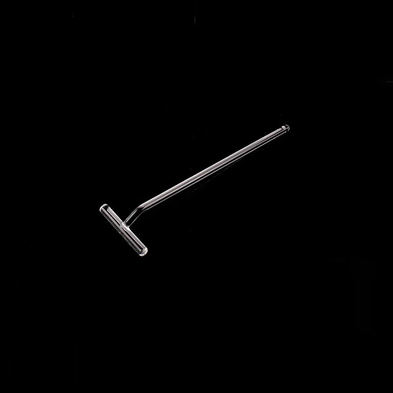 Glass Cell Spreader T-shape Cell Coating Bar Culture Dish Coated Stick Width 50mm Applicator Spatula Push Plates 10/PK