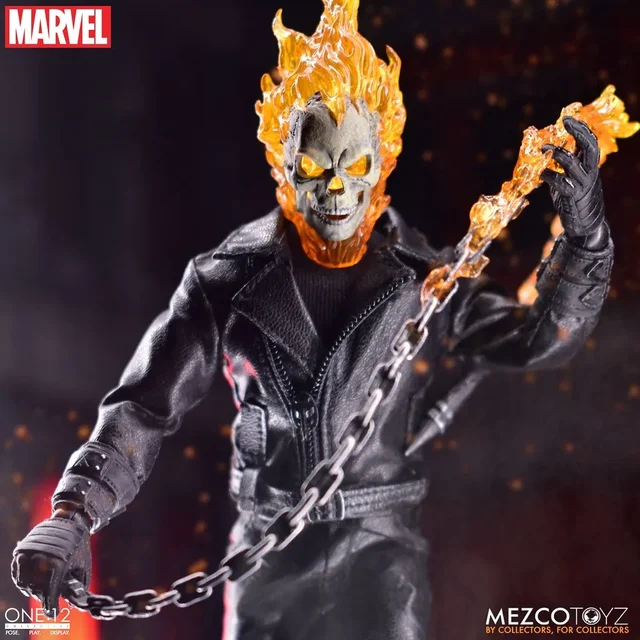 Mezco Toyz 1/12 ゴーストライダー & ヒルバイク メズコトイズ One:12 Collective Ghost Rider & Hell Cycle Set | Mezco Toyz