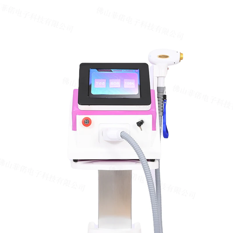 2023 Newest 755nm 808nm 1064nm 3 Wavelength 808nm Diode  808nm Hair Removal Machine for Salon free shipping newest portable 808nm 1200w diode laser machine for hair removal skin rejuvenation chassis hair removal machine