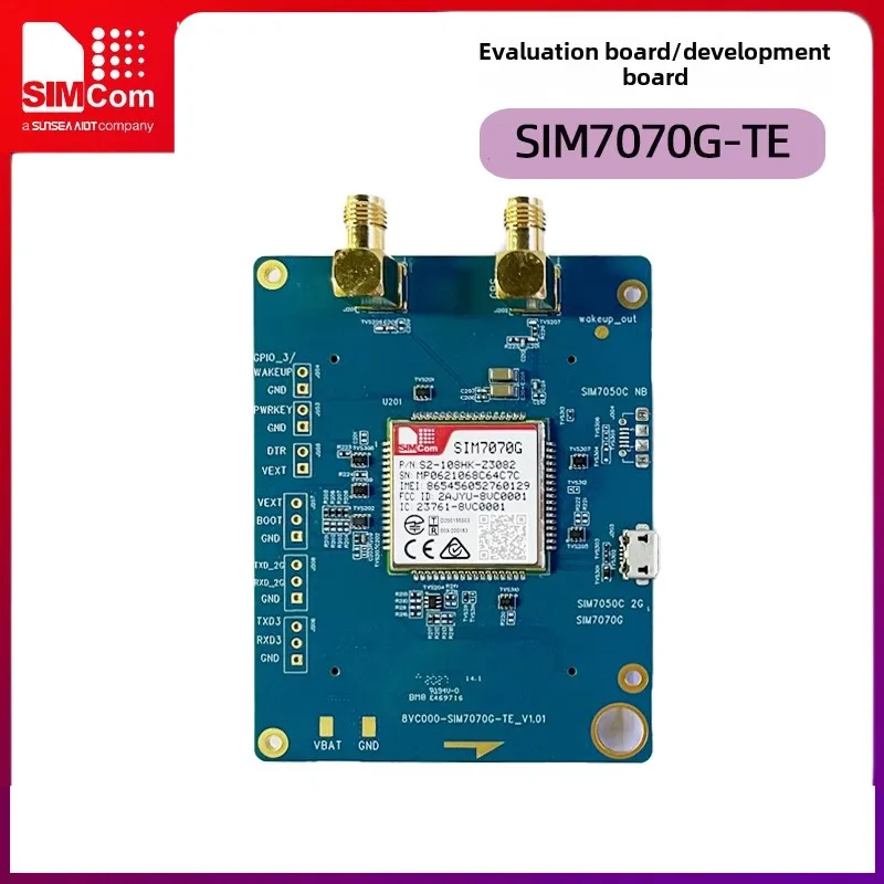SIMCOM core communication SIM7070G-TE core development version gsp Beidou positioning NB belt 2g global version