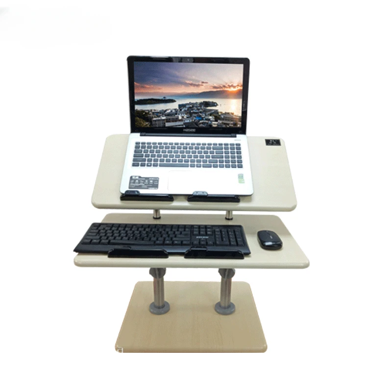 

Laptop desk, bay window desk, standing office computer desk, standing desk, internet access, lifting table