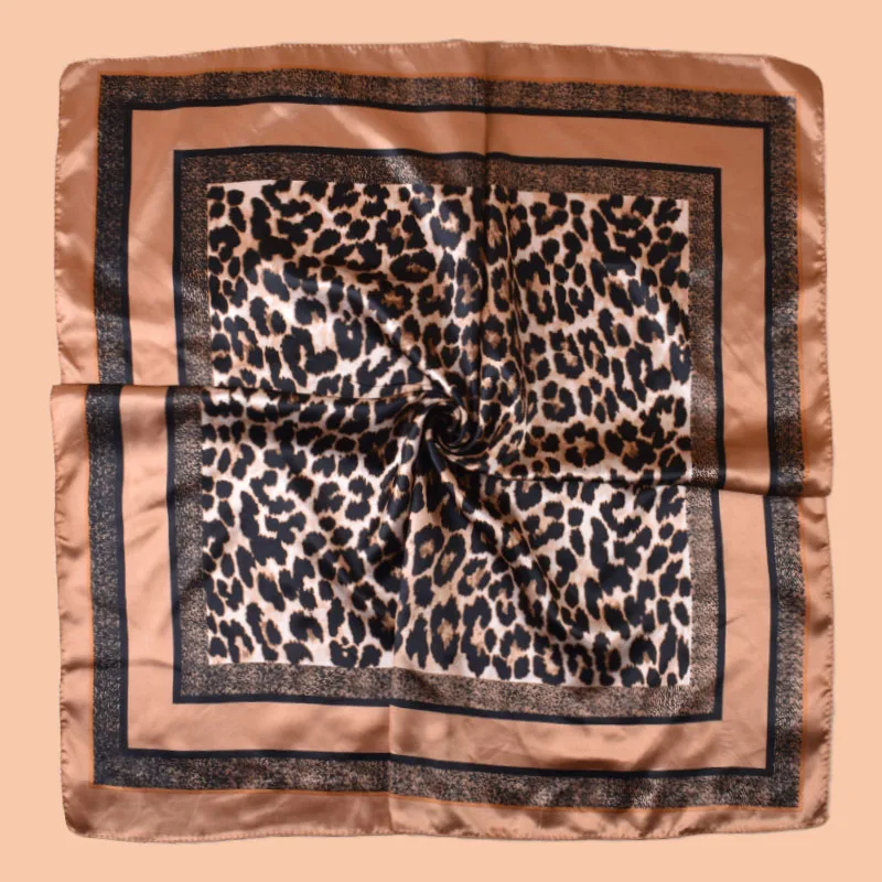1 Stück Damen Sexy Leopardenmuster Gewebter Schal Großer Modischer Kopfschal Reise Party Damen Seidenschal Vielseitiger Wickelschal Stilvoll – Detail 20
