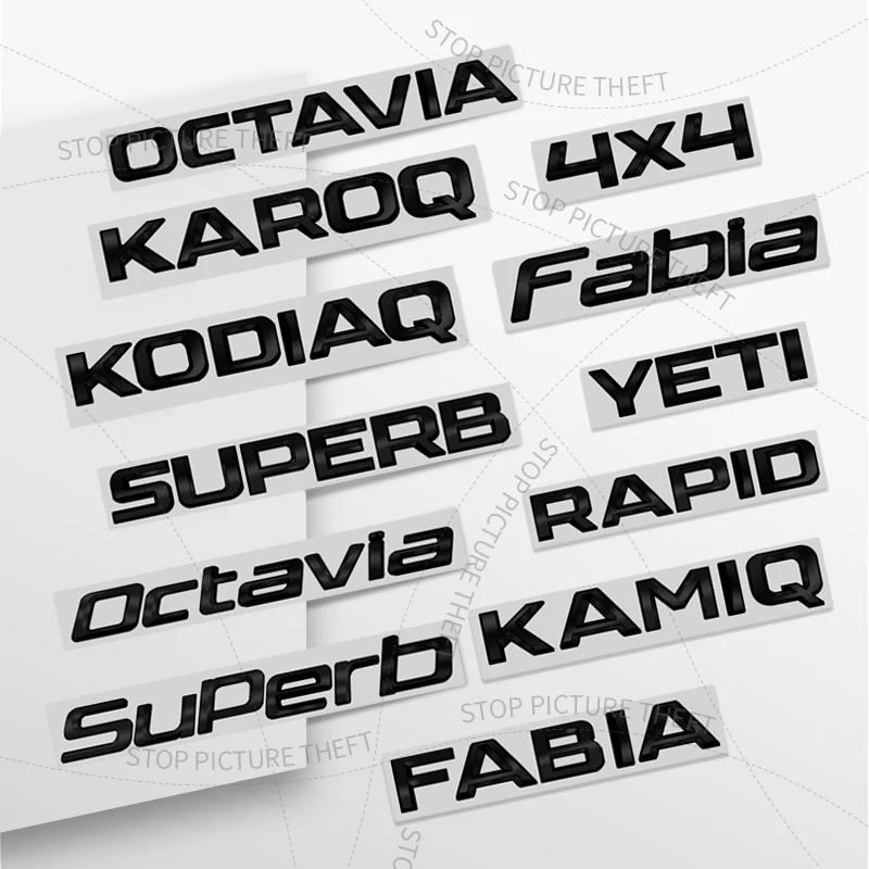 스코다 옥타비아 Kodiaq Kamiq Yeti Rapid Fabia Superb 4X..