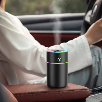 230ml Aromatherapy diffuser Humidifier Aromatherapy essential oil Air purifier Sleeping car carrying home LED 7 color light 1