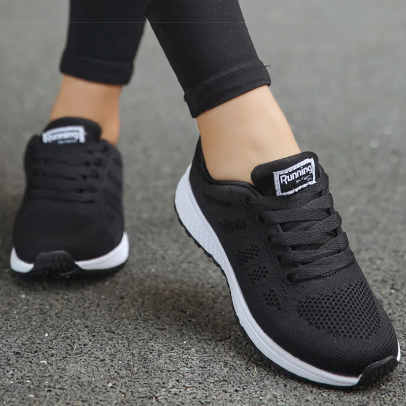 Women's Sneaker Breatherable Women's Sports Shoes For Woman White Sneakers Lightweight Baskets Femmes 2025 Tennis Casual Sports
