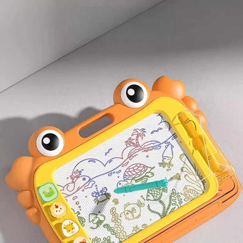 【Great Selection】 Children Magnetic Drawing Board Erasable Home Use Baby Doodle Coloring Screen Plastic Material Drawing Coloring.
