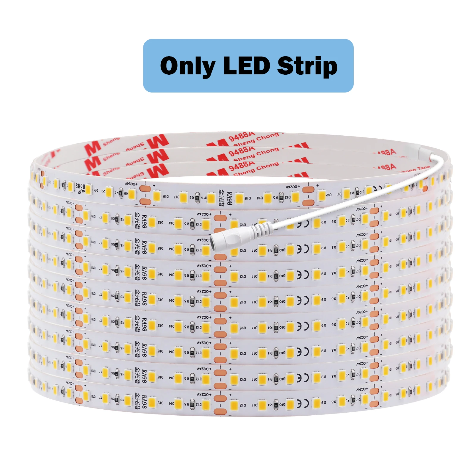 Premium Smart LED Strip Light Kit with TUYA WIFI and Bluetooth Connectivity | Flexible Home Lighting Solution with Adjustable Color Temperatures