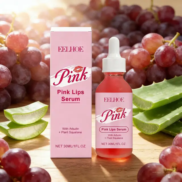 Sérum pour lèvres roses, hydratant, éclaircissant pour lèvres foncées, exfoliant pour lèvres lisses, éliminateur de peaux mortes, sérum repulpant pour les lèvres 1