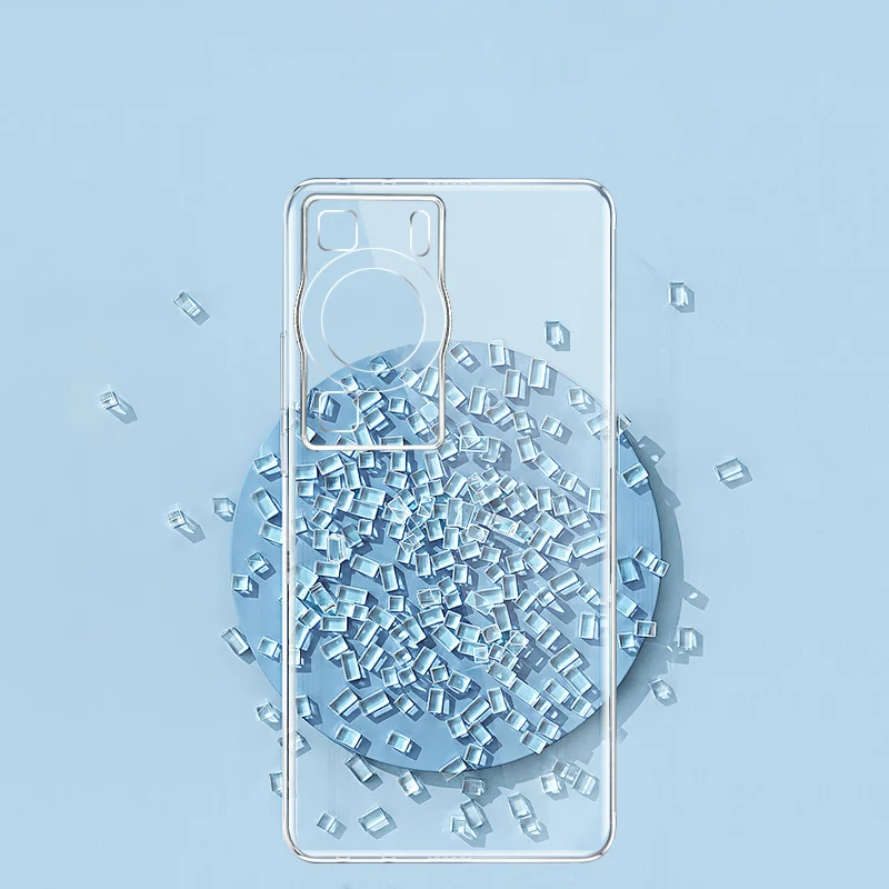 Sleek Ultra-Thin Transparent Soft Black Silicone Luxury Phone Case