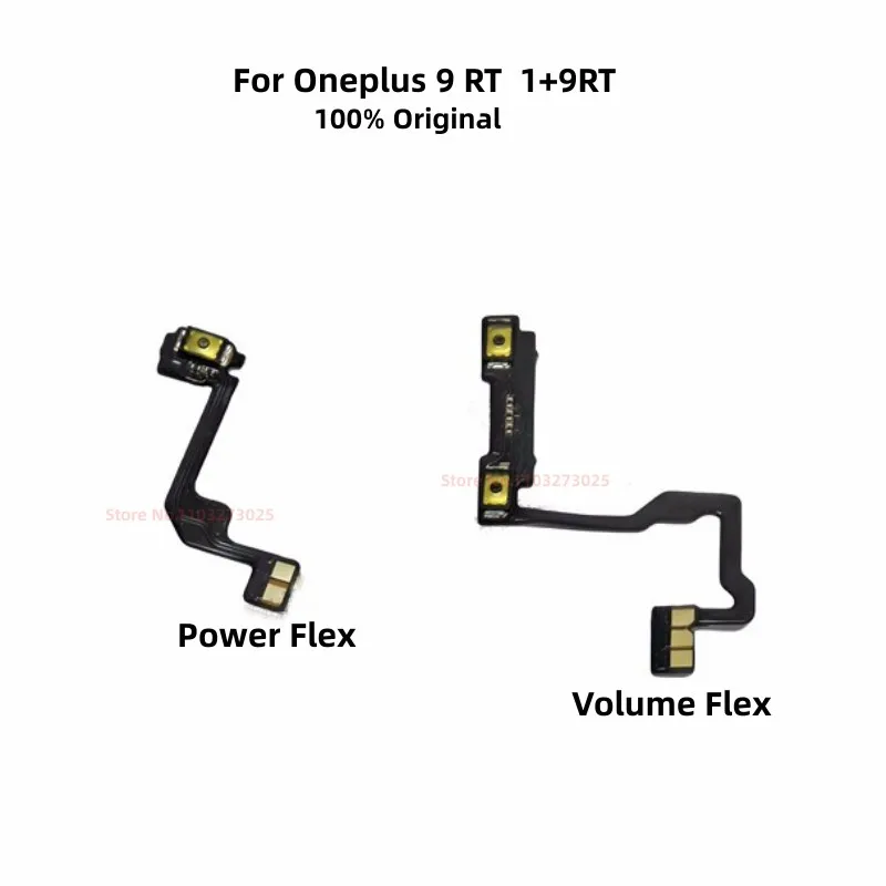 

Original Power ON OFF Volume Side Buttons FCB Connector For Oneplus 9 RT Oneplus9RT 1+9RT Power Switch Flex Cable Replacement