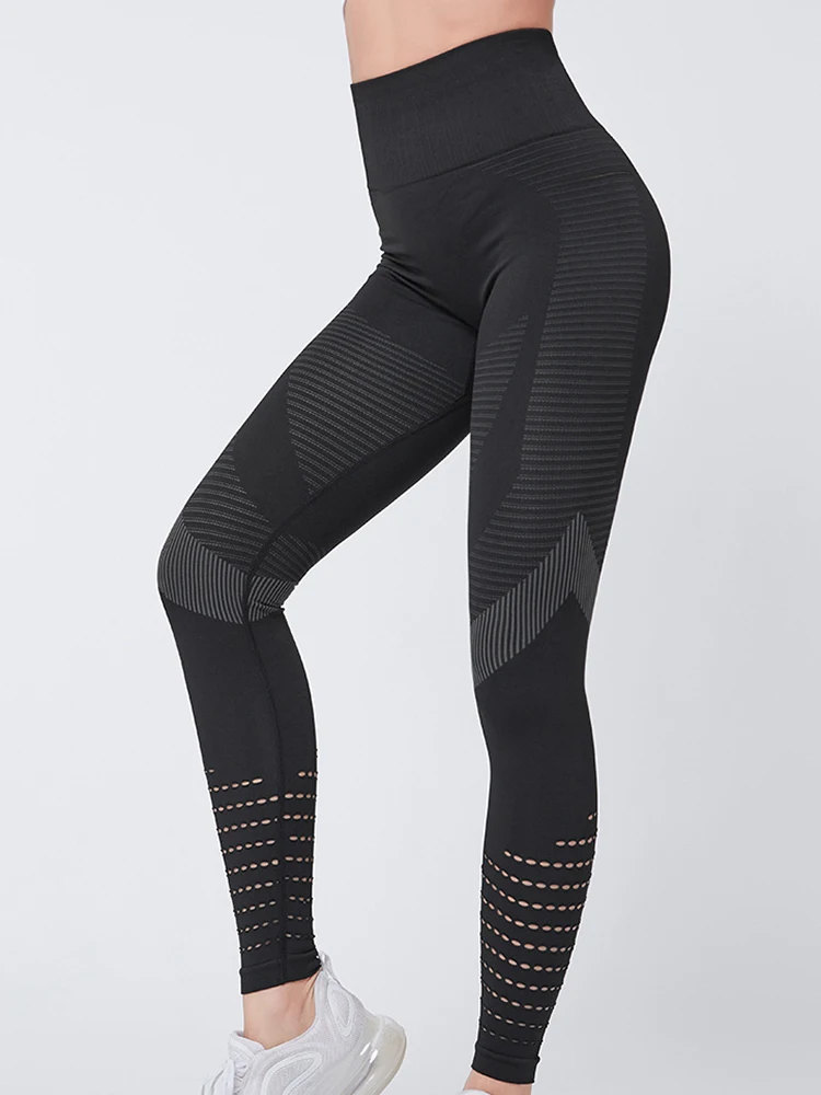 Seamless Leggings Womens Workout Tights Yoga Pants Gym Outfits Fitness Clothing Sports Wear Exercise Joggings Running Trousers