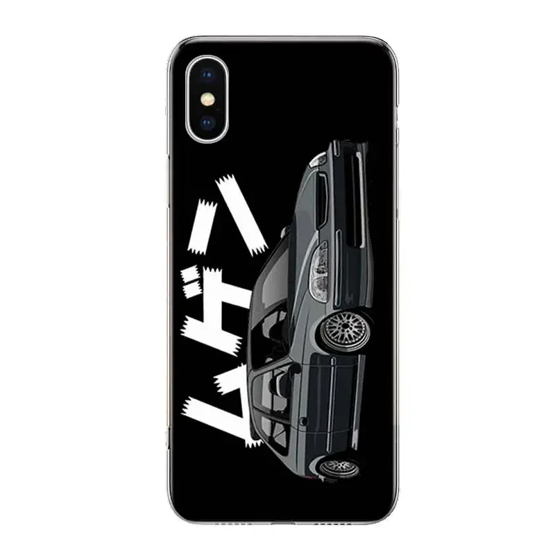 JDM Tokyo Drift Sports Car Phone Case - Stylish Silicon Soft Cover