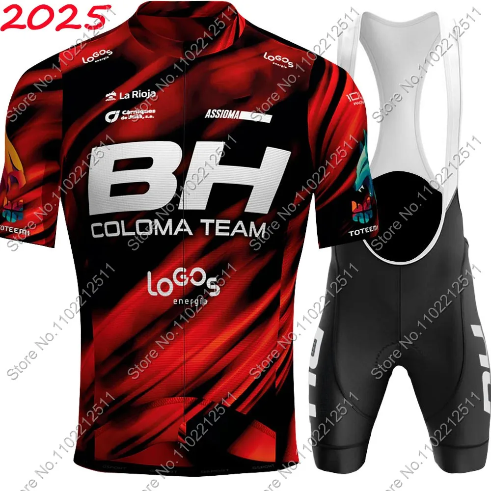 BH Coloma Team Cycling Jersey Set for Mens Road Bike Mountain Bicycle