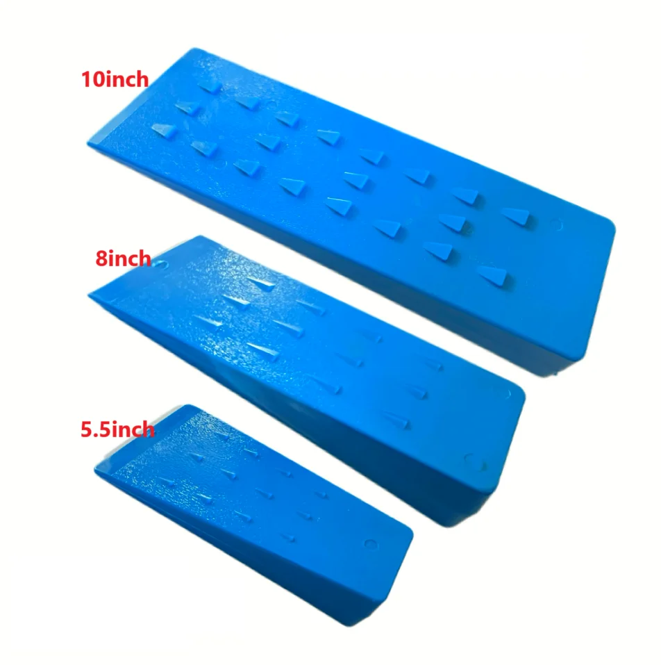 Spiked Chainsaw Tree Felling Wedges for Safe and Efficient Woodcutting
