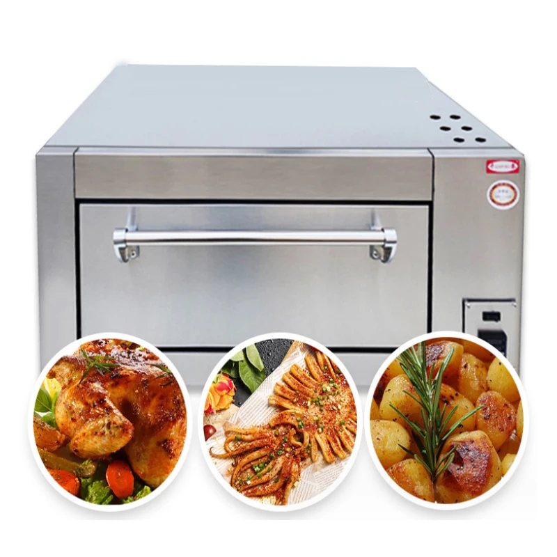Oven 500 Degree Commercial Professional Single-Layer Baking Electric Bread Double Large Food Equipments Toast 2