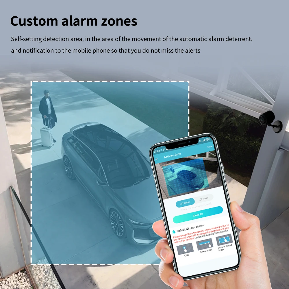 Portable 4K Wifi Mini Security Camera