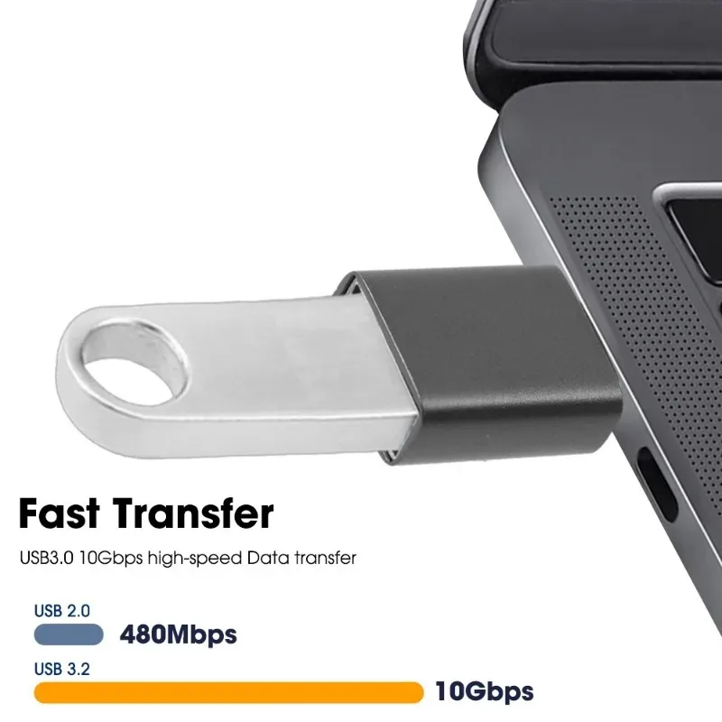 USB 3.2 Type-C 10Gbps OTG Adapter Type C USB C Male To 3.2 Female Converter for Macbook Xiaomi Samsung USBC OTG Connector usb to type c adapter otg adapter type c adapter