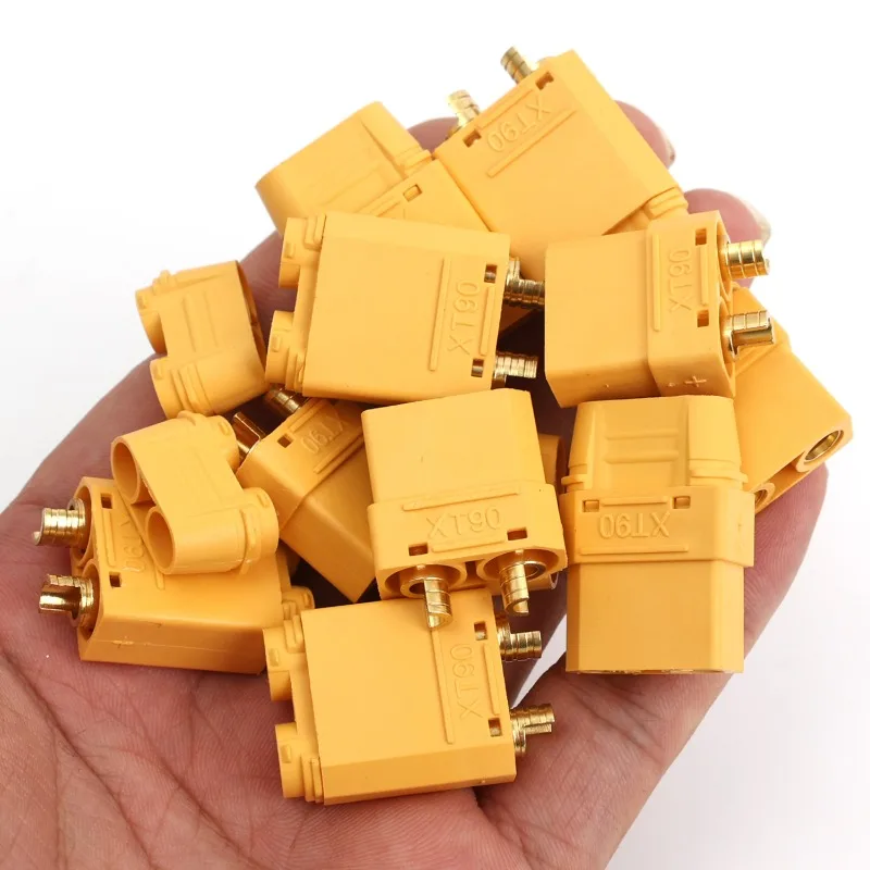 Connecteurs XT90 Mâle/Femelle Lot 1-10 Pièces pour Batterie RC