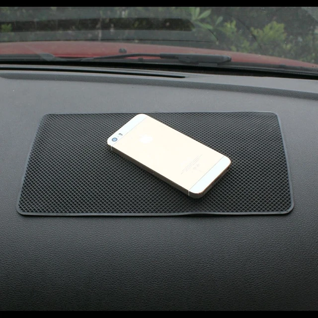 Support de téléphone portable en caoutchouc, tapis antidérapant de tableau  de bord de voiture, support de téléphone portable sur support de téléphone  portable pour iphoneexr 11 12Pro Redmi - AliExpress