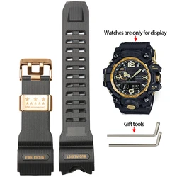 Premium Waterproof Resin Strap with Stainless Steel Loop - GWG1000 (GWG1000 - black - G)