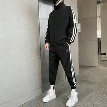 

Sports suit men's sweater cardigan jacket two-piece spring and autumn 2022 new casual clothes two-piece set